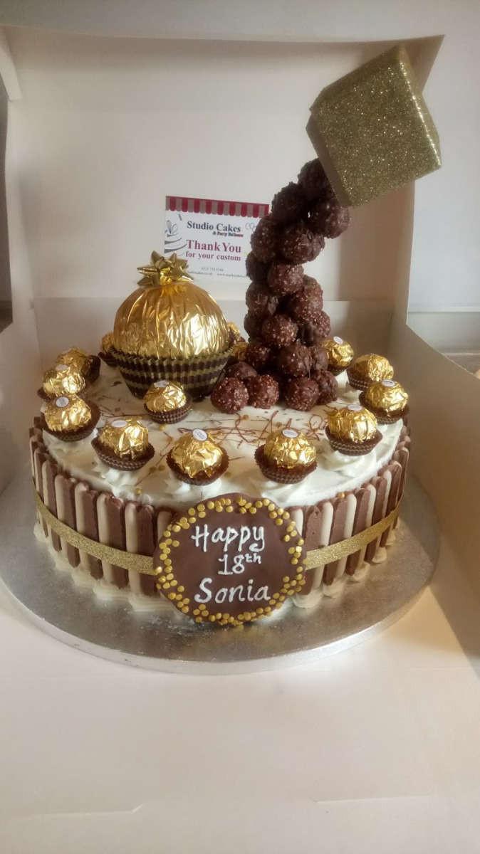 Birthday Cake Chocolate
 Bespoke Birthday Cakes for Her